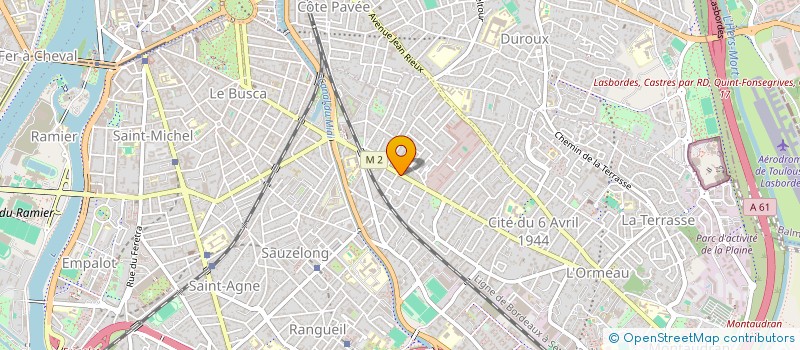 localisation de l'entreprise MONSIEUR HAKIM GACEM à TOULOUSE