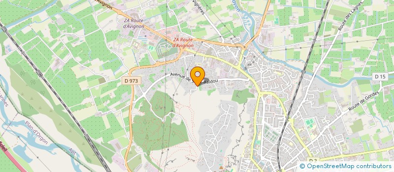 localisation de l'entreprise MONSIEUR HAKIM GASMI  CAVAILLON