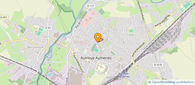 localisation de l'entreprise MONSIEUR HAKIM GHANEMI  AULNOYE-AYMERIES