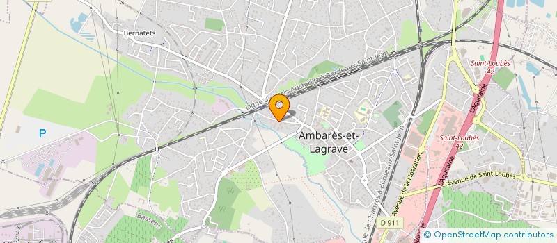 localisation de l'entreprise MONSIEUR HAKIM GHERBAOUI  AMBARES-ET-LAGRAVE