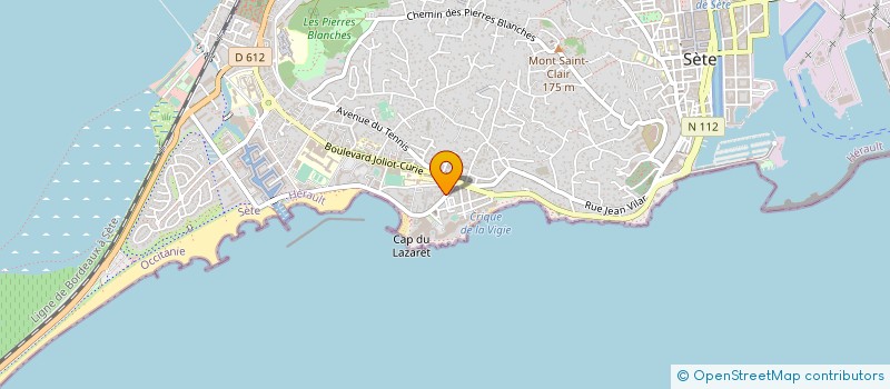 localisation de l'entreprise MONSIEUR HAKIM HACINI à SETE