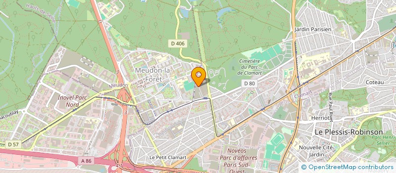 localisation de l'entreprise MONSIEUR HAKIM HADDAD à CLAMART