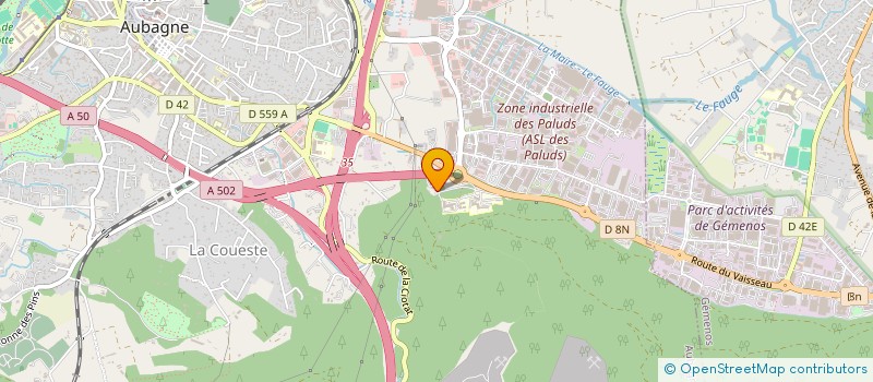 localisation de l'entreprise MONSIEUR HAKIM HADDOUCHE à AUBAGNE