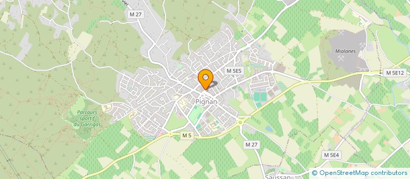 localisation de l'entreprise MONSIEUR HAKIM HADDOUTI à PIGNAN