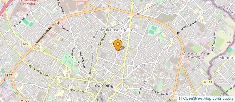 localisation de l'entreprise MONSIEUR HAKIM HADJMI  TOURCOING