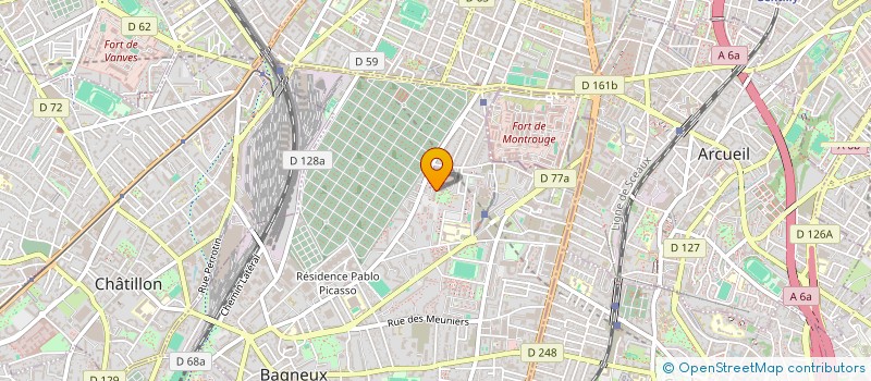 localisation de l'entreprise MONSIEUR HAKIM HARKATI à BAGNEUX