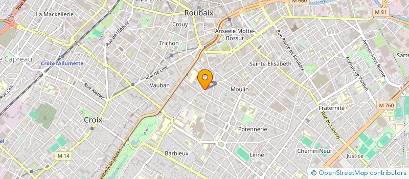 localisation de l'entreprise MONSIEUR HAKIM HENINE à ROUBAIX