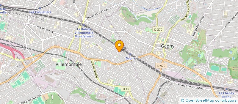 localisation de l'entreprise MONSIEUR HAKIM IDIR  VILLEMOMBLE