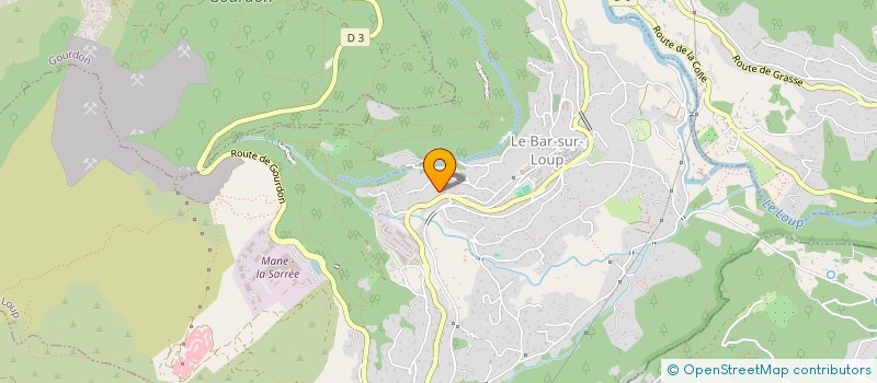localisation de l'entreprise MONSIEUR HAKIM JENDOUBI à LE BAR-SUR-LOUP