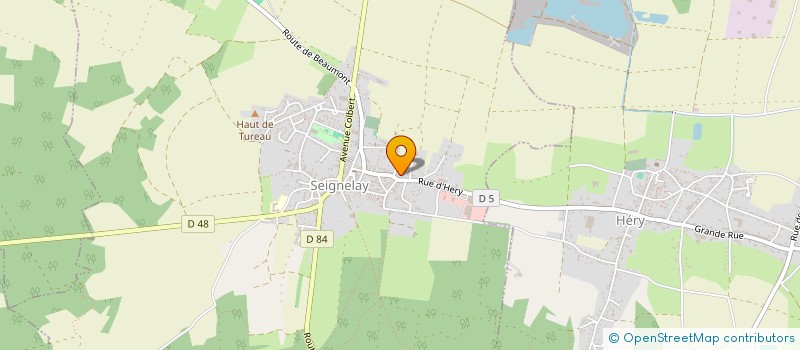 localisation de l'entreprise MONSIEUR HAKIM KADA  SEIGNELAY