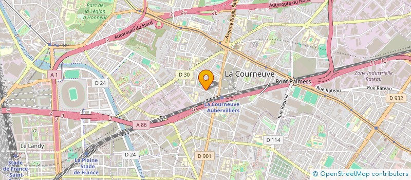 localisation de l'entreprise MONSIEUR HAKIM KHADAR à LA COURNEUVE