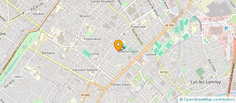 localisation de l'entreprise MONSIEUR HAKIM KHAYRAT  ROUBAIX