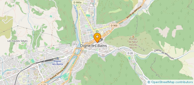 localisation de l'entreprise MONSIEUR HAKIM KHELFALLAH à DIGNE-LES-BAINS