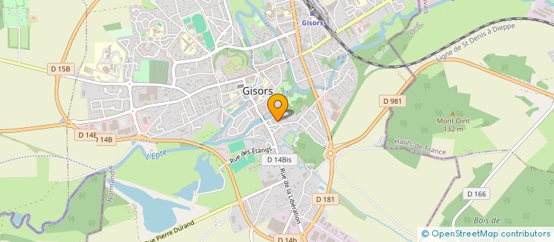 localisation de l'entreprise MONSIEUR HAKIM KHOUBANI à GISORS