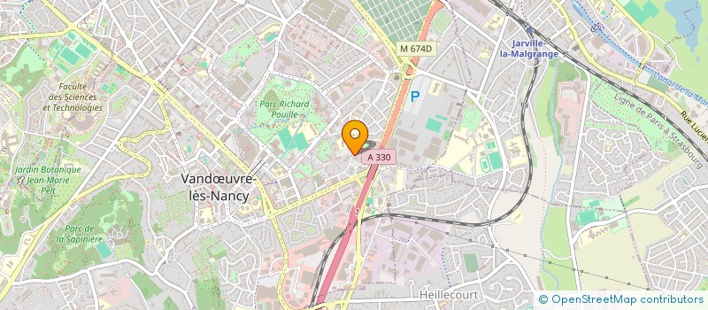 localisation de l'entreprise MONSIEUR HAKIM KHOURTA  VANDUVRE-LES-NANCY