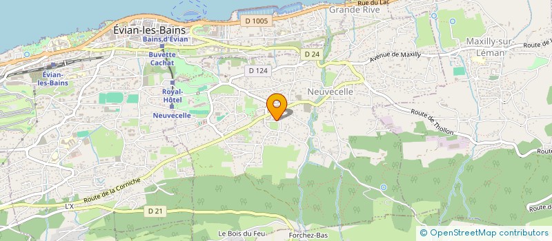 localisation de l'entreprise MONSIEUR HAKIM LAHOUIRI  NEUVECELLE