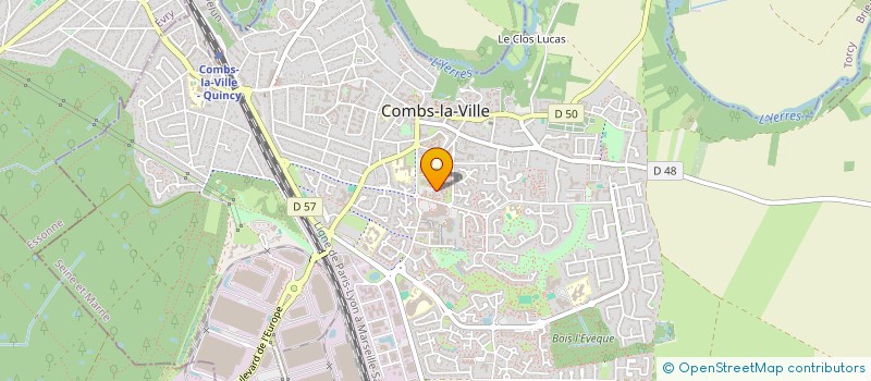 localisation de l'entreprise MONSIEUR HAKIM LAMBARD  COMBS-LA-VILLE