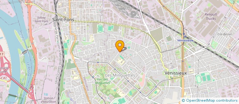 localisation de l'entreprise MONSIEUR HAKIM LAMRI  VENISSIEUX