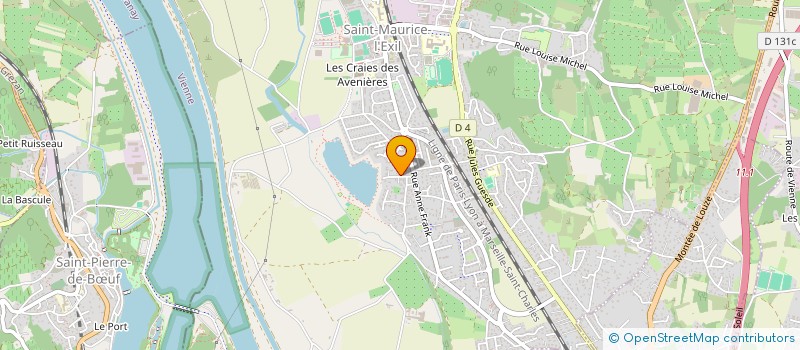 localisation de l'entreprise MONSIEUR HAKIM LAOUEDJ à SAINT-MAURICE-L'EXIL