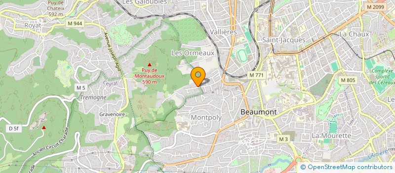 localisation de l'entreprise MONSIEUR HAKIM MAHAMMEDI à CEYRAT