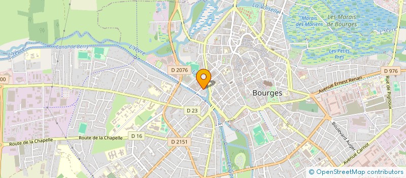 localisation de l'entreprise MONSIEUR HAKIM MAHRI  BOURGES