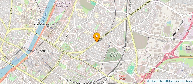 localisation de l'entreprise MONSIEUR HAKIM MAKHLOUF à ANGERS