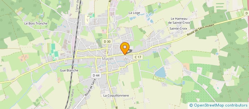 localisation de l'entreprise MONSIEUR HAKIM MANAI  MAYET