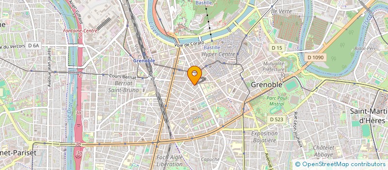 localisation de l'entreprise MONSIEUR HAKIM MANCER à GRENOBLE