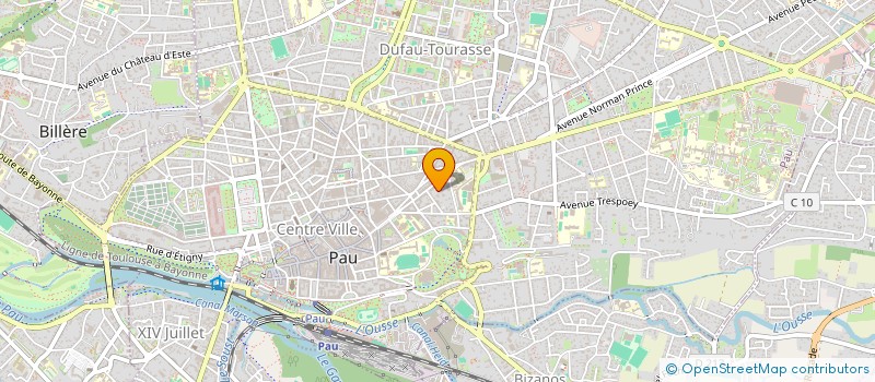 localisation de l'entreprise MONSIEUR HAKIM MAROUFI à PAU