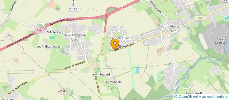 localisation de l'entreprise MONSIEUR HAKIM MAYER  TOURVILLE-SUR-ODON