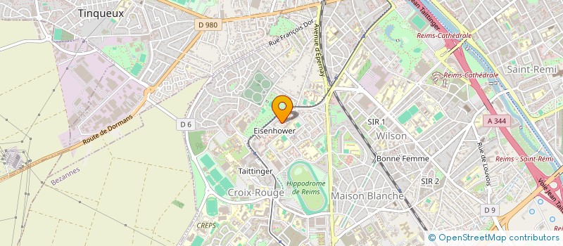 localisation de l'entreprise MONSIEUR HAKIM MEDAOUAR  REIMS