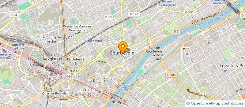 localisation de l'entreprise MONSIEUR HAKIM MEDDOUR à COURBEVOIE