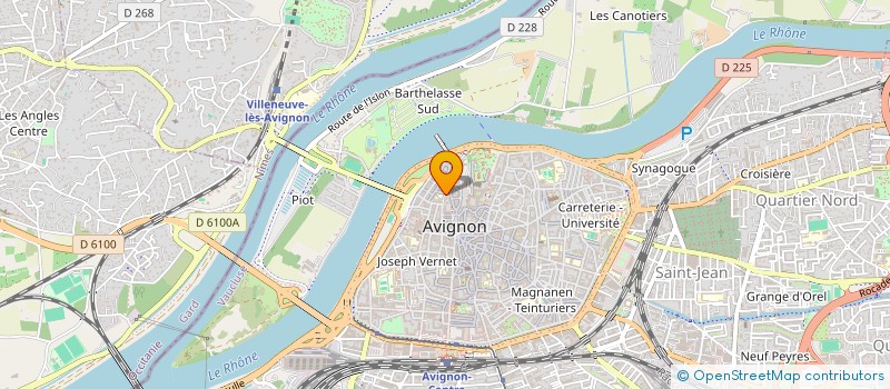 localisation de l'entreprise MONSIEUR HAKIM MEDRAR  AVIGNON