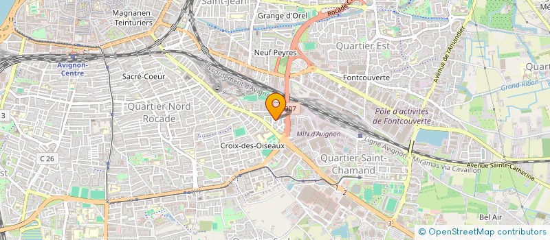 localisation de l'entreprise MONSIEUR HAKIM MEHENNI  AVIGNON