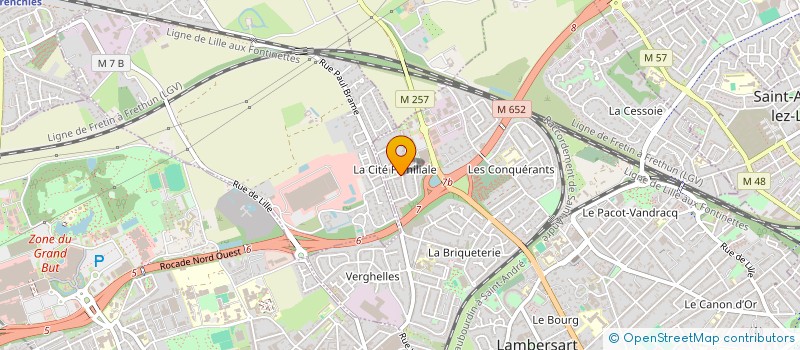 localisation de l'entreprise MONSIEUR HAKIM MEKKI à LAMBERSART