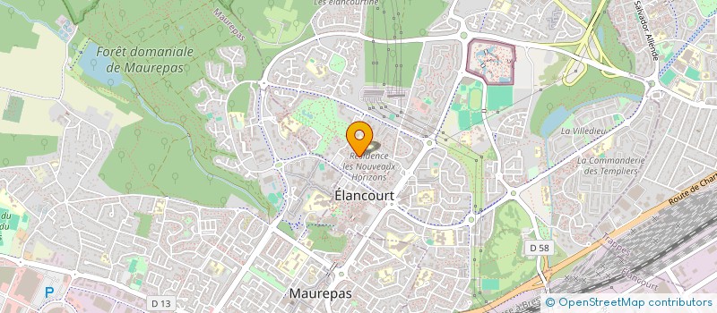 localisation de l'entreprise MONSIEUR HAKIM MEKKI DAOUADJI à ELANCOURT