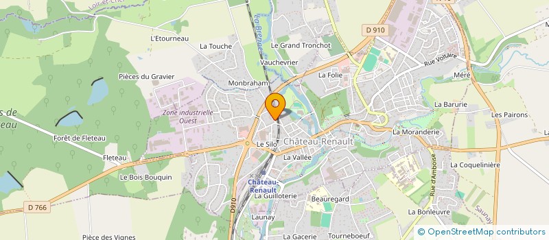 localisation de l'entreprise MONSIEUR HAKIM MESSAOUDI  LE BOULAY