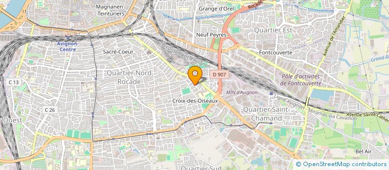 localisation de l'entreprise MONSIEUR HAKIM MIMOUN à AVIGNON