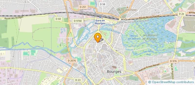 localisation de l'entreprise MONSIEUR HAKIM MIRA  BOURGES