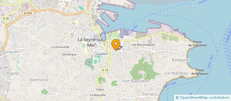 localisation de l'entreprise MONSIEUR HAKIM MOHIEDDINE à LA SEYNE-SUR-MER