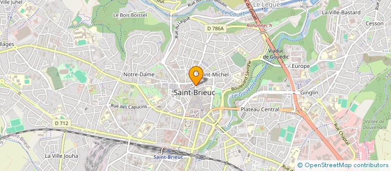 localisation de l'entreprise MONSIEUR HAKIM MOKHTARI à SAINT-BRIEUC