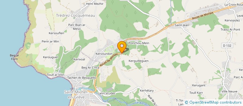 localisation de l'entreprise MONSIEUR HAKIM MOUNTASSIR  PLOULEC'H