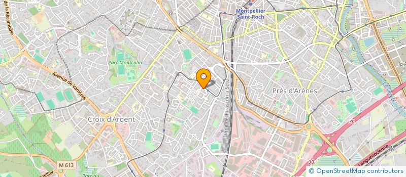 localisation de l'entreprise MONSIEUR HAKIM NECHAB à MONTPELLIER