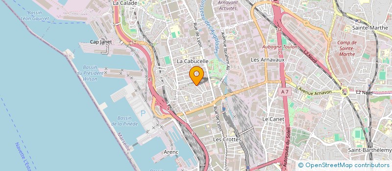 localisation de l'entreprise MONSIEUR HAKIM OUDDANE à MARSEILLE