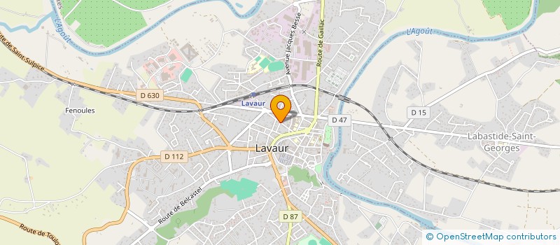 localisation de l'entreprise MONSIEUR HAKIM OULAD ABDALLAH  LAVAUR