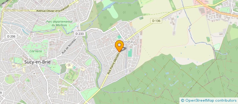 localisation de l'entreprise MONSIEUR HAKIM OURARI  NOISEAU