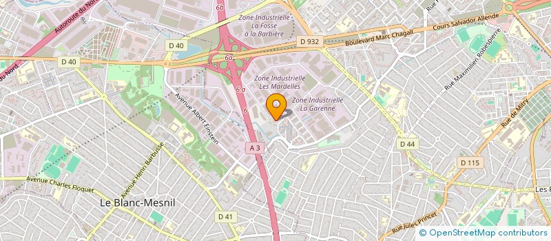 localisation de l'entreprise MONSIEUR HAKIM REZZOUG à AULNAY-SOUS-BOIS