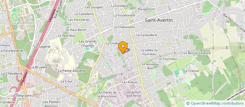 localisation de l'entreprise MONSIEUR HAKIM RIAHI  SAINT-AVERTIN