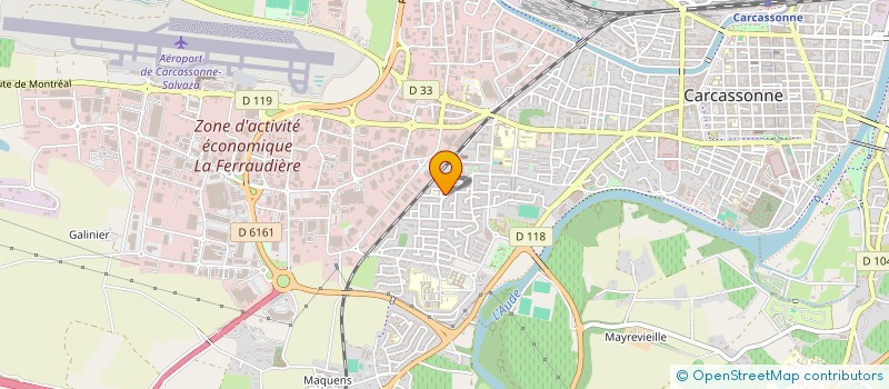 localisation de l'entreprise MONSIEUR HAKIM SABRI à CARCASSONNE