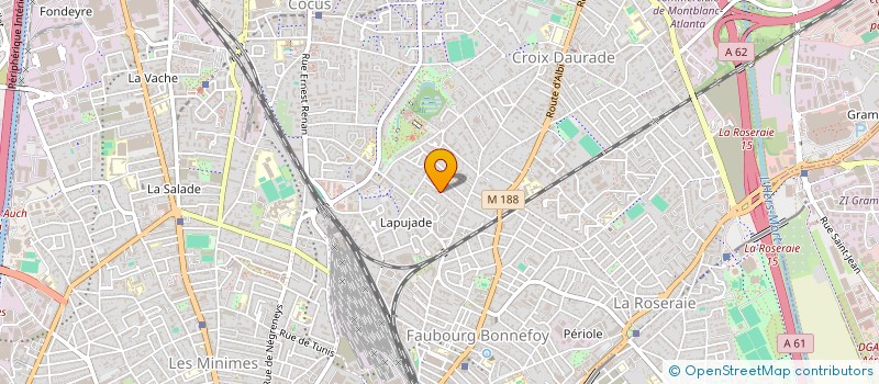 localisation de l'entreprise MONSIEUR HAKIM SACI  TOULOUSE